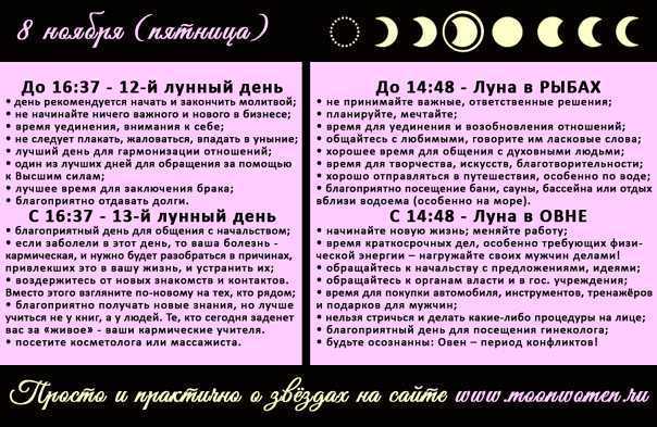 25 лунный день: характеристика, влияние на человека, значение