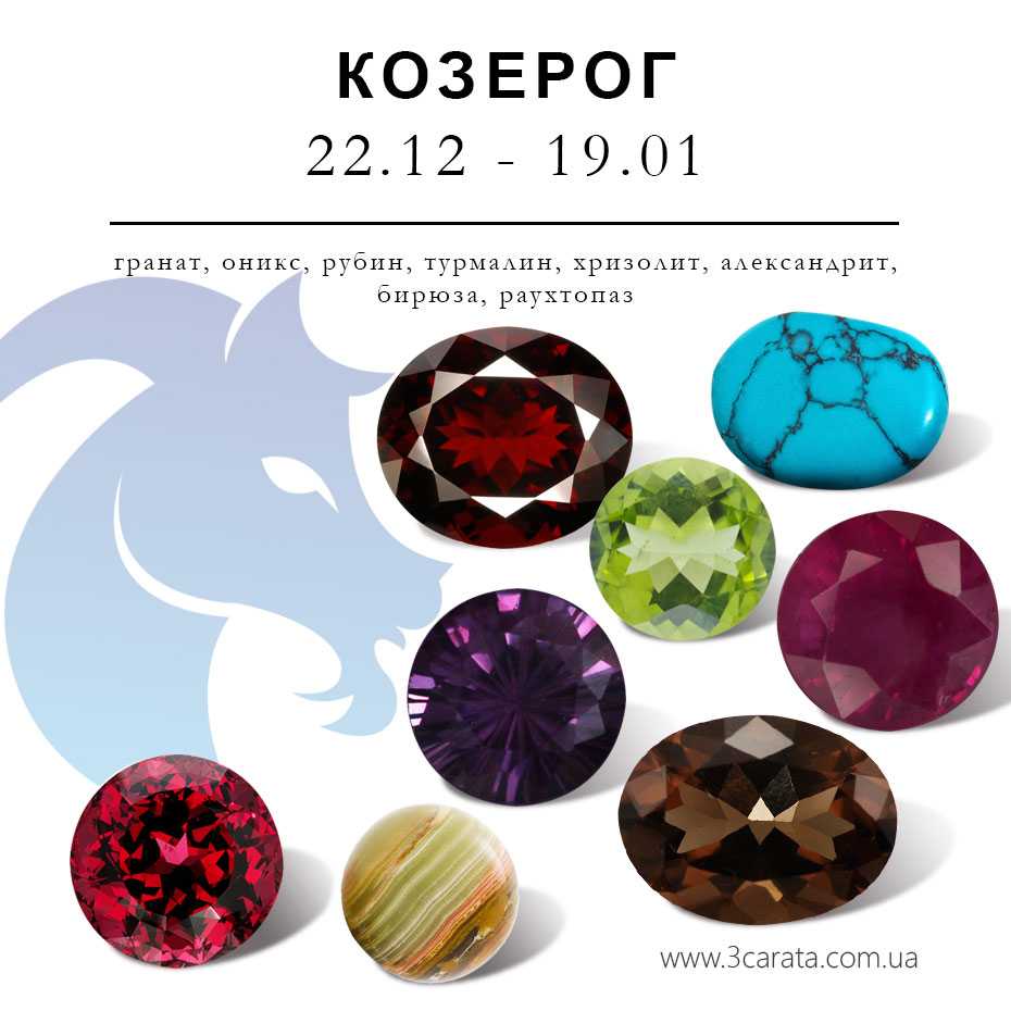 Какой камень подходит козерогам-женщинам?