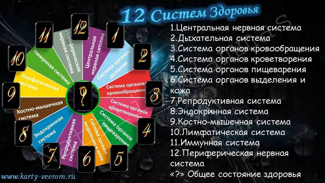 Почакровая диагностика на таро. расклад «7 чакр». — предсказание и диагностика на картах таро, магическая помощь