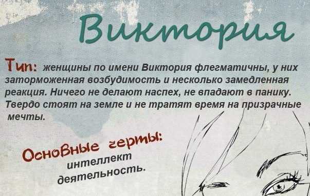 Имя виктория — значение, нумерология и психология имени