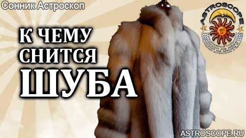 К чему снится шуба во сне, сонник 🌙 - покупать или мерить новую шубу
