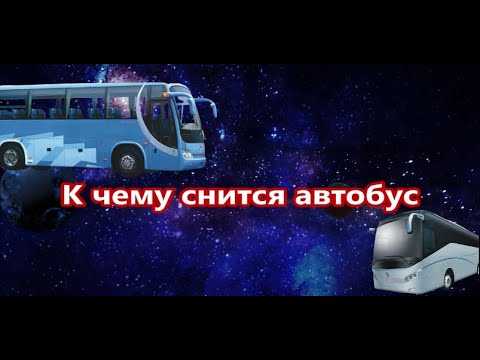 К чему снится автобус. сонники про езду на автобусе во сне