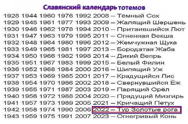 Славянский гороскоп на 2024 год огнегривого коня и тёмного соха