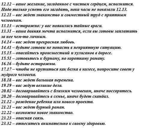 Ангельская нумерология на часах - часы ангела, как понять намёк